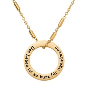 Spruchketten by Lisa Juen_CircleKetten_Gross_Das Leben ist zu kurz fuer irgendwann_komp